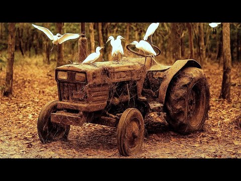 Видео: Трактор KUBOTA оставлен гнить в дикой природе на 60 лет.. Заведётся ли он?