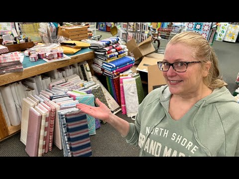 Видео: РАСПАКОВКА новых тканей от In the Beginning, Moda/United Notions, RJR Fabrics и P&B Fabrics!