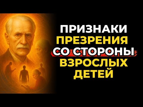 Видео: 7 признаков того, что ваш взрослый ребенок молчаливо презирает вас   Карл Юнг объясняет