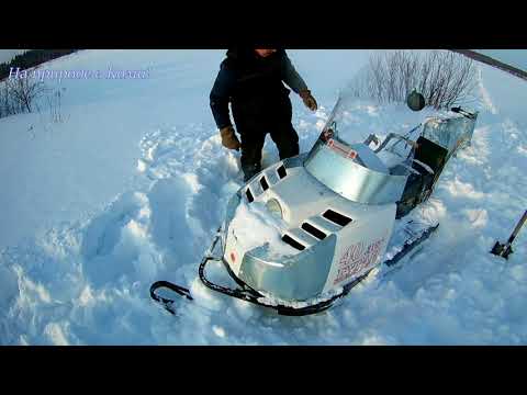 Видео: Буксуем на буране. Вышли.