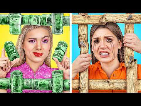 Видео: Бедная vs Богатая vs Ультра богатая Девушка в Тюрьме от Multi DO Team