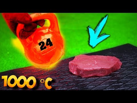 Видео: РАСКАЛЕННАЯ ГИРЯ vs МЯСО