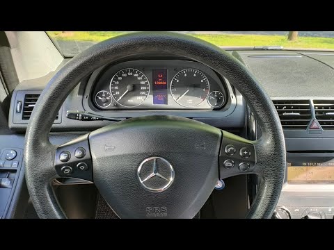 Видео: Сброс ошибки сигнал давления шин . Mercedes Мерседес А класс 2004 - 2012 ( W169 )