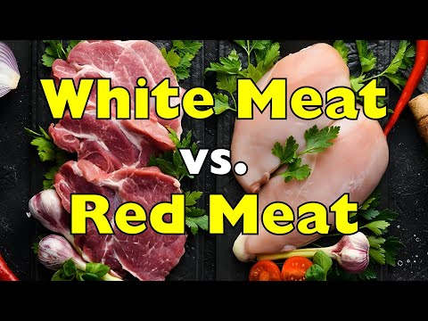 Видео: В чем разница между белым и красным мясом?