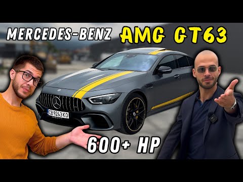 Видео: РАКЕТАТА на @AlexValentinevids / Mercedes-Benz AMG GT63 X290 600+ кс