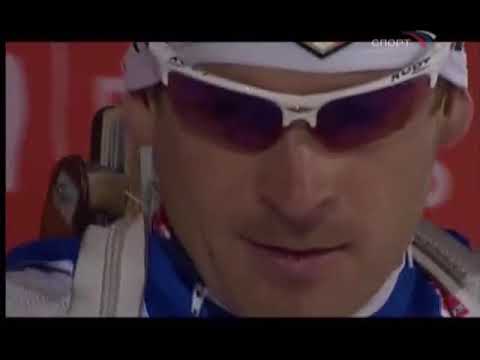 Видео: биатлон чемпионат мира 2009 (Пхенчхан) спринт мужчины