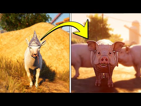 Видео: КОЗАТА СЕ ПРЕВЪРНА В СВИНЯ!