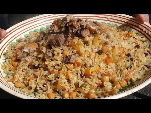 Видео: Плов на льняном масле по-таджикски. Простой и вкусный рецепт.