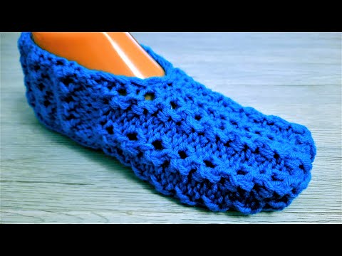 Видео: ТАКИЕ ТАПОЧКИ СПИЦАМИ ОБЯЗАТЕЛЬНО НУЖНО СВЯЗАТЬ ВСЕМ! Легкий и подробный МК. Knitted slippers
