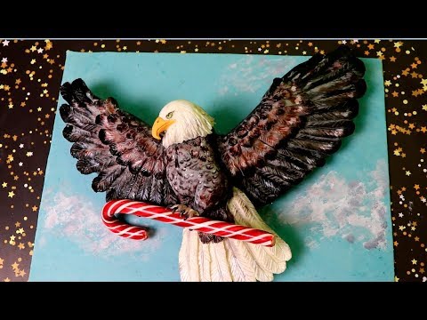 Видео: 3Д-торт по шаблону! Торт ОРЁЛ