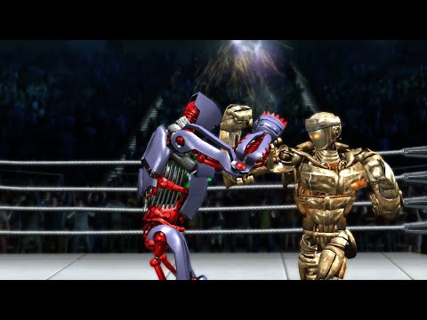 Видео: REAL STEEL THE VIDEO GAME - ATOM vs TWIN CITIES & HATTORI (ЖИВАЯ СТАЛЬ)