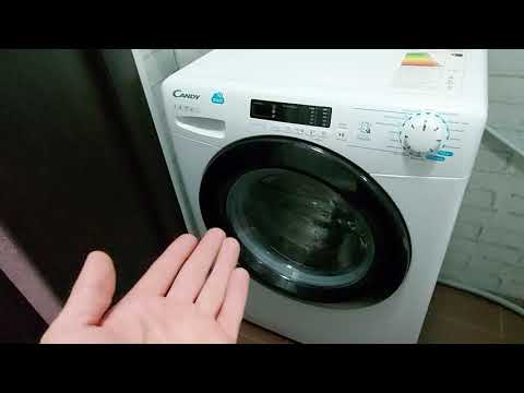 Видео: Стиральная машина Candy Smart CSS41072DB1/2-07. Шок контент! Вздыхающий человек.