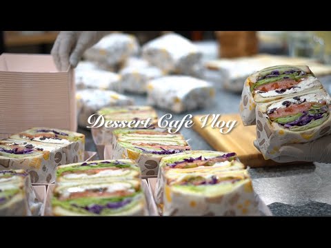 Видео: Создайте блог Sandwich в одном из кафе «Disert» в Каннам, Южная Корея.