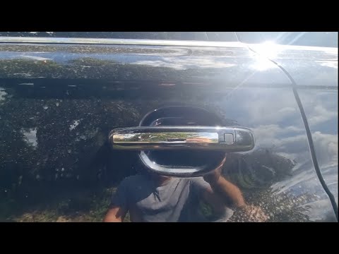 Видео: Замена ручек Key Less бесключевого доступа Audi Q7 4l