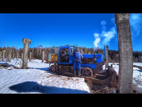 Видео: ПЕРВЫЙ ЗАПУСК ДТ 75 ПОСЛЕ ЗИМЫ / ГРАНДИОЗНЫЕ ПЛАНЫ НА 2024 ГОД / ПРОБИЛИ ДОРОГУ на ферму