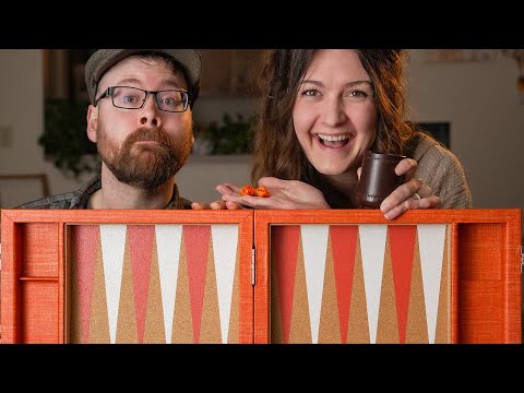 Видео: Прохождение игры «Нарды для начинающих»: Муж против жены | Прохождение игры «Кляксы и ошибки», эп...