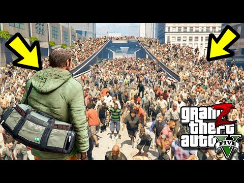 Видео: НАШЕЛ ВЫЖИВШЕГО В ЗОМБИ АПОКАЛИПСИС! ЗОМБИ МУТАНТ В ГТА 5 МОДЫ! ZOMBIE ОБЗОР МОДА GTA 5 | 8 СЕРИЯ