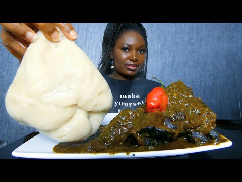 Видео: Готовьте и ешьте со мной вкусный суп атама с фуфу