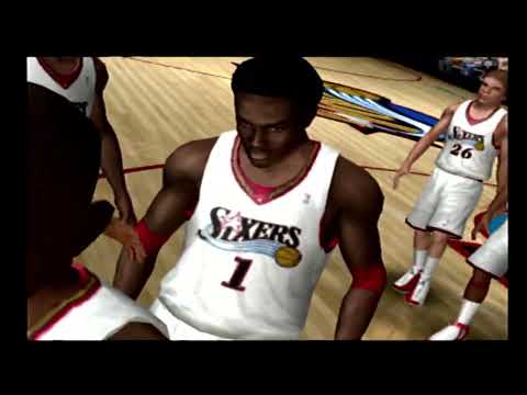 Видео: NBA Live 06 76ers против Kings