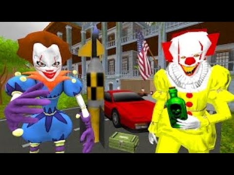 Видео: ИГРАЮ ПРОТИВ БРАТЬЕВ КЛОУНОВ СОСЕДЕЙ - Clown Brothers. Neighbor Escape
