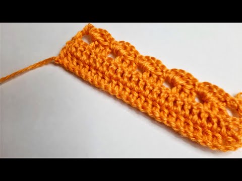 Видео: КРАСИВАЯ ОБВЯЗКА КРАЯ КРЮЧКОМ  ОЧЕНЬ ПРОСТО!!! КАЙМА КРЮЧКОМ. МК ДЛЯ НАЧИНАЮЩИХ.