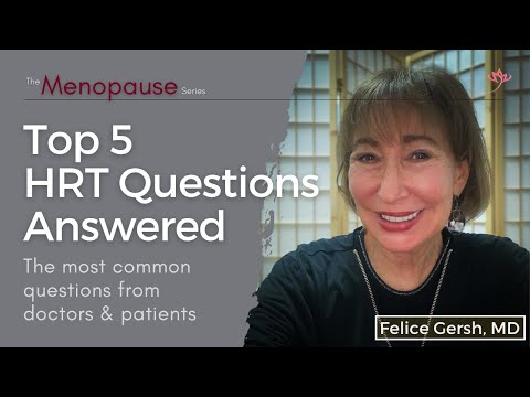 Видео: Ответы на 5 самых распространённых вопросов о ЗГТ: наиболее распространённые вопросы врачей и пац...