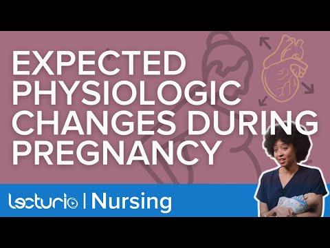 Видео: Изменения со стороны сердца, крови и почек во время беременности | Lecturio Nursing