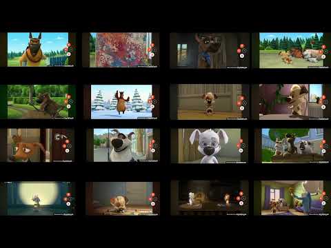 Видео: Белка и стрелка озорная семейка 16 Серии сразу No3