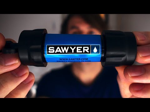 Видео: Приобрёл новый фильтр для очистки воды в мотопутешествии SAWYER mini, бонусом к видео лайфхак