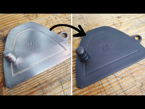 Видео: Как сделать сталь черной — все, что вам нужно знать о воронении