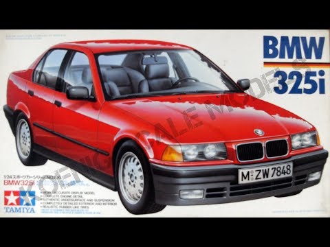 Видео: Обзор BMW 325i Tamiya 1/24 (сборные модели)