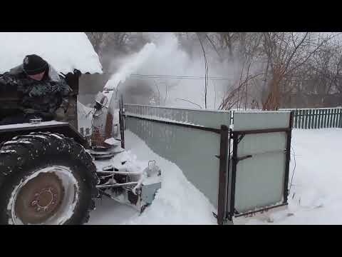 Видео: Самодельный снегоуборщик