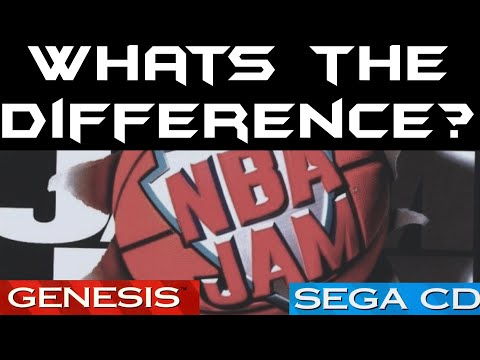 Видео: В чём разница? NBA Jam — Sega Genesis против Sega CD