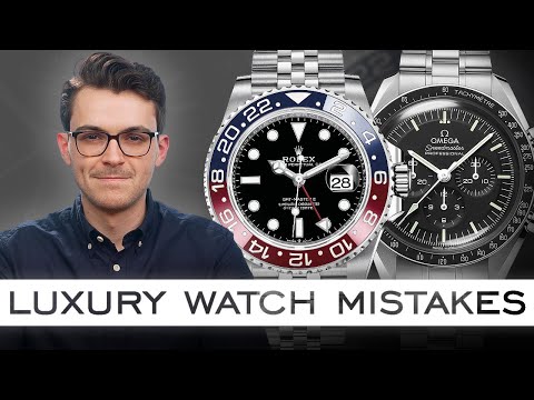 Видео: 9 ошибок при покупке роскошных часов (и как их избежать)