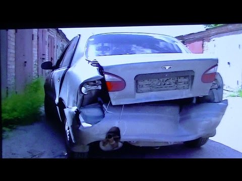 Видео: Ланос резко затормозил ))) Часть 1 Кузовной ремонт.