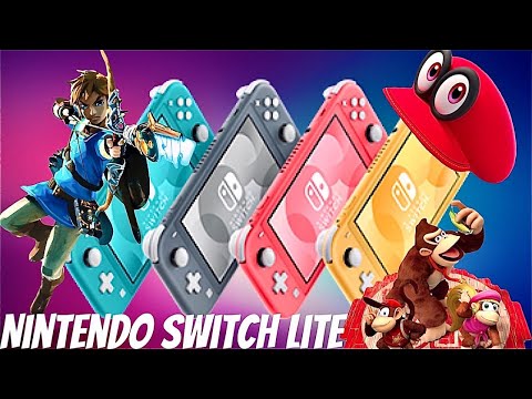 Видео: ОБЗОР NINTENDO SWITCH LITE - NINTENDO ДАЕТ ОТПОР МОБИЛКАМ