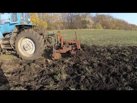 Видео: Рыхление щелерезом+ ХТЗ 121.