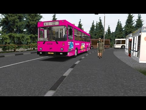 Видео: Omsi 2.Мoges.Маршрут 6