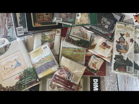 Видео: 💥Мега распаковка от 8-ми продавцов🙀 Снятые, редкие и не только 🛍#вышивка #покупки