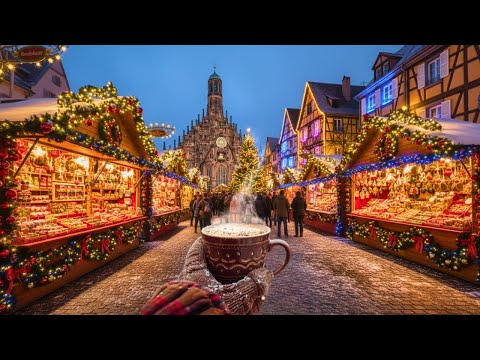 Видео: Самый красивый рождественский рынок в Германии — Нюрнберг🎄✨