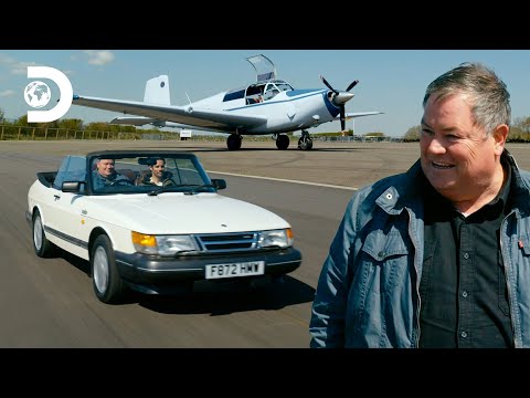 Видео: Шофиране на Saab на летищна писта | Да продадеш колата си