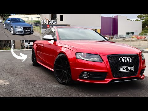 Видео: Собираем Audi A4/S4 за 10 минут!
