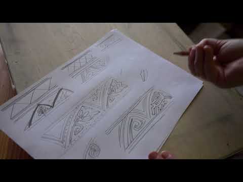 Видео: Ленточный орнамент. Часть 2.