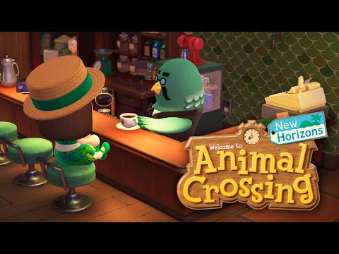 Видео: Animal Crossing | Кафе в музее и встреча с призраком | Прохождение №39