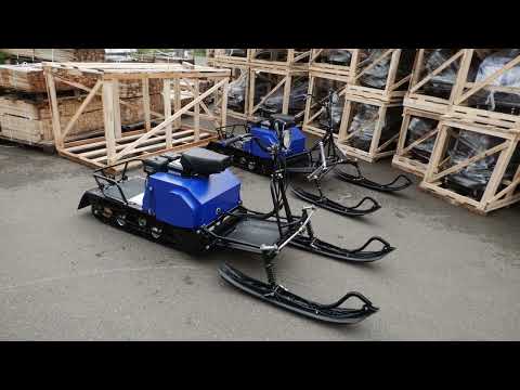 Видео: Мотобуксировщик СИГМА-2Е (Ижтехмаш). Теперь с двигателем LIFAN KP270, 10 л.с.