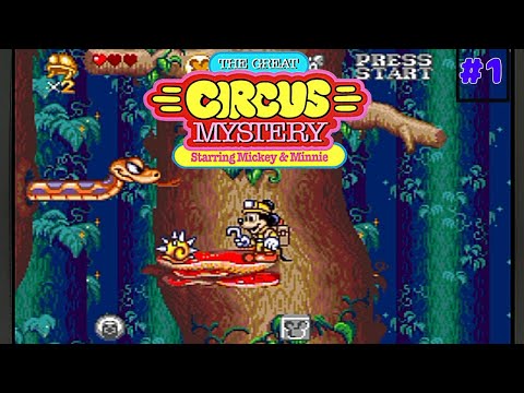 Видео: Циркова Містика🎪👻 - The great circus mystery starring Mickey & Minnie | Sega