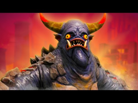 Видео: ОГРОМНЫЕ МОНСТРЫ уничтожают ГОРОДА - УГАРНЫЙ ЭПИК