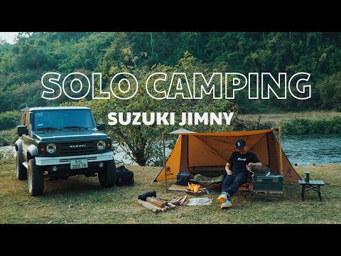 Видео: Отдыхаю один с моей маленькой кошкой на Suzuki Jimny.