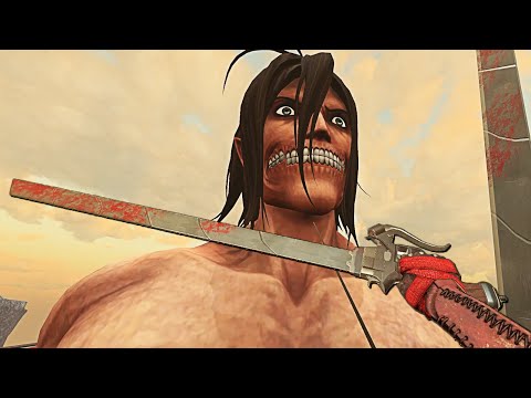 Видео: Атака Титанов в Blade and Sorcery