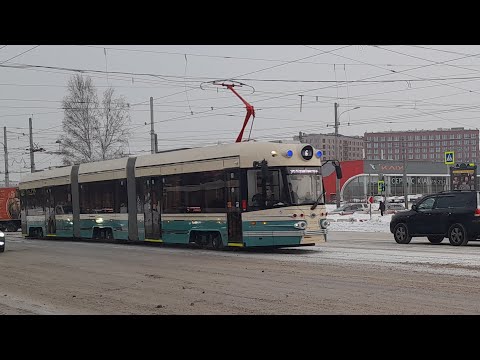 Видео: 71-431Р "Достоевский" 3100 на 6 маршруте